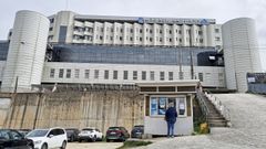 En los hospitales del CHOP pontevedr�s, en la imagen Montecelo, hay ingresados 85 pacientes con covid