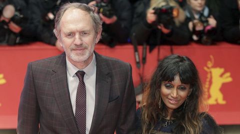El fotgrafo Anton Corbijn y Ruth Nimi Ponnudurai