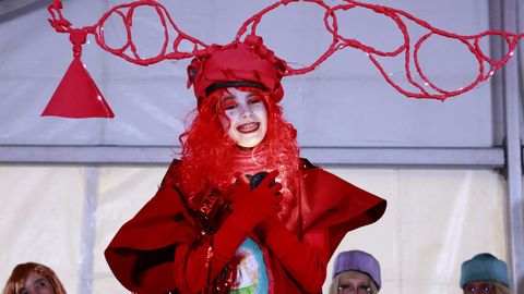 Concurso infantil y familiar de choqueiros en Monte Alto