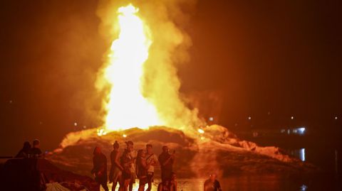 Celebracin del San Juan en Palmeira