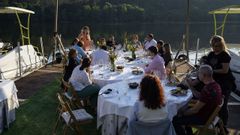 Cata organizada por Offitravel en A Arnoia