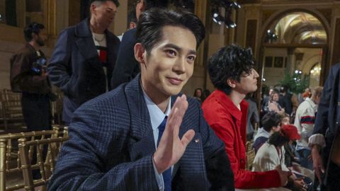 El actor y cantante chino Yu Shi