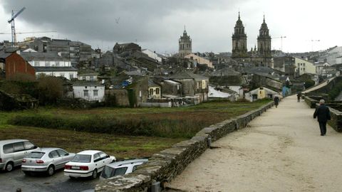 Vista de A Tiner�a en el 2003