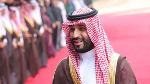 Foto de archivo de Mohamed bin Salman, el 11 de septiembre en Nueva Deli.