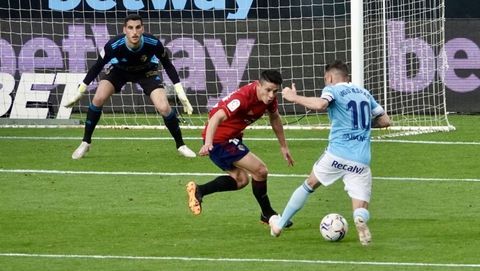 Celta-Osasuna (2-1) el 25 de abril del 2021.