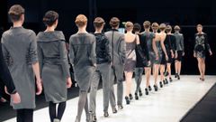 Imagen de archivo de un desfile de moda.