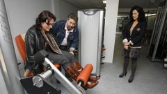 Inauguraci�n del gimnasio de Vimianzo en el 2011