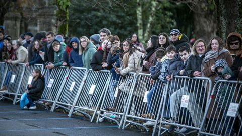 Cabalgata del D�a de Reyes en Noia.