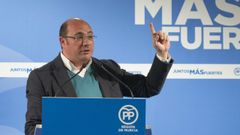 El expresidente de Murcia, Pedro Antonio S�nchez, en una imagen del 2017