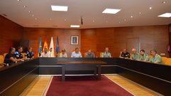 Junta local de seguridad de Sanxenxo