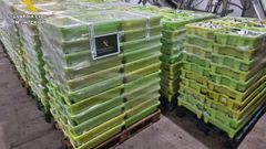 Incautadas en Laxe (A Coru�a) m�s de siete toneladas de sardinas capturadas en zona prohibida