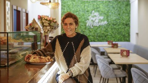 Marian en su nuevo local de la calle Lepanto de Ourense