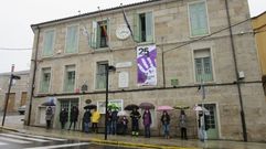 Imagen de archivo de un acto por el 25 N en Maceda