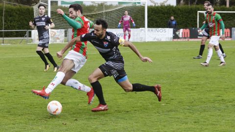 �scar Mart�n siempre incomoda a la zaga vilalbesa