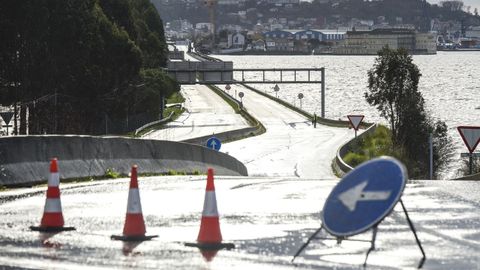 La PO-11 sufri� cierres puntuales al tr�fico por inundaciones durante seis d�as consecutivos de la semana pasada