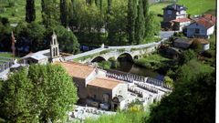 Imagen de archivo del r�o Arnoia en Allariz