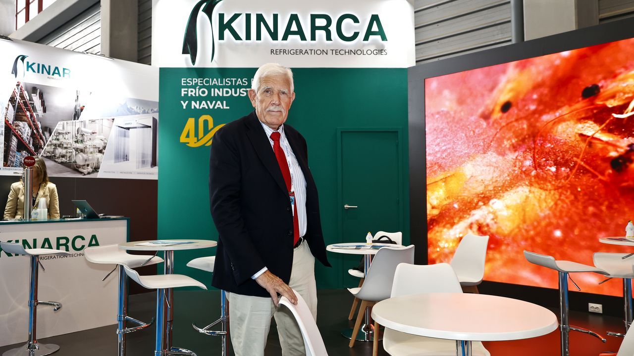 Kinarca equipa pesqueros en Taiwán y Egipto con instalaciones frigoríficas