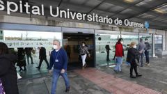 Hay 7 pacientes ingresados en planta covid del CHUO y uno en la uci