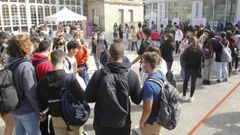 Imagen de la jornada de bienvenida celebrada el curso pasado