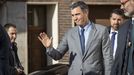 El presidente del Gobierno, Pedro S�nchez, este mi�rcoles en La Rioja