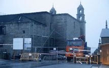 La estructura met�lica fue instalada ya para empezar los trabajos de inmediato.