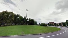 Glorieta Luis Oliver de Oviedo, que conecta la AS-II con los barrios de Ciudad Naranco y Teatinos