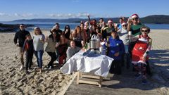 As� despidieron el a�o los barbanzanos