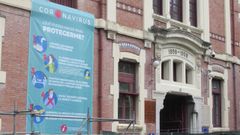Fachada del hospital de Basurto, donde surgi� un brote en los �ltimos d�as