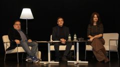 Gabriel Chavez, Miguel Sande y Yolanda Casta�o