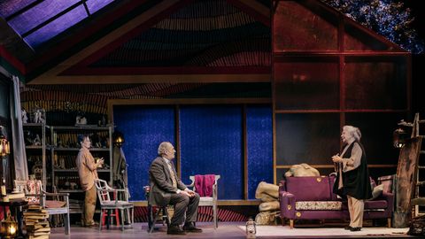 Un momento de la obra de teatro Camino a la Meca