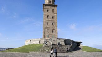 La torre de H�rcules reabri� el pasado fin de semana tras la mejora de la meteorolog�a