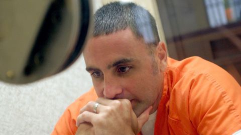 Ibar, en 2006, entrevistado por la corresponsal de La Voz en Washington durante su estancia en el centro penitenciario estatal de Starke, en Florida.