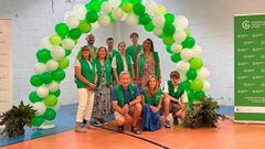 Fiesta solidaria organizada por la Asociaci�n contra el C�ncer en Irixoa