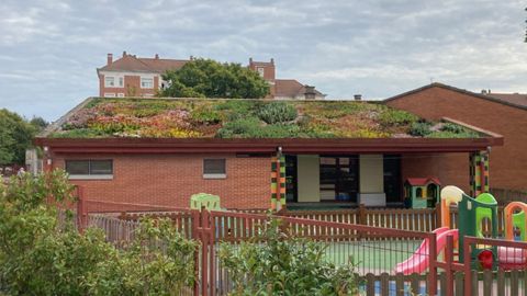 Simulación de cómo quedará la cubierta vegetal de Los Escolinos