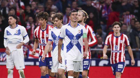 Villares, en primer t�rmino, en el duelo frente al Atl�tico