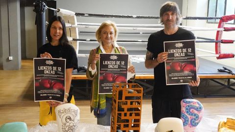 Presentaci�n de la subasta Lienzos de 12 onzas en Pontevedra