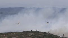 Incendio en las Fragas do Eume