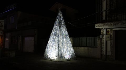 Iluminacin navidea en A Ra de Valdeorras