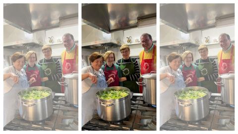 Caldo de Gloria en Ortigueira polo Da de Rosala de Castro