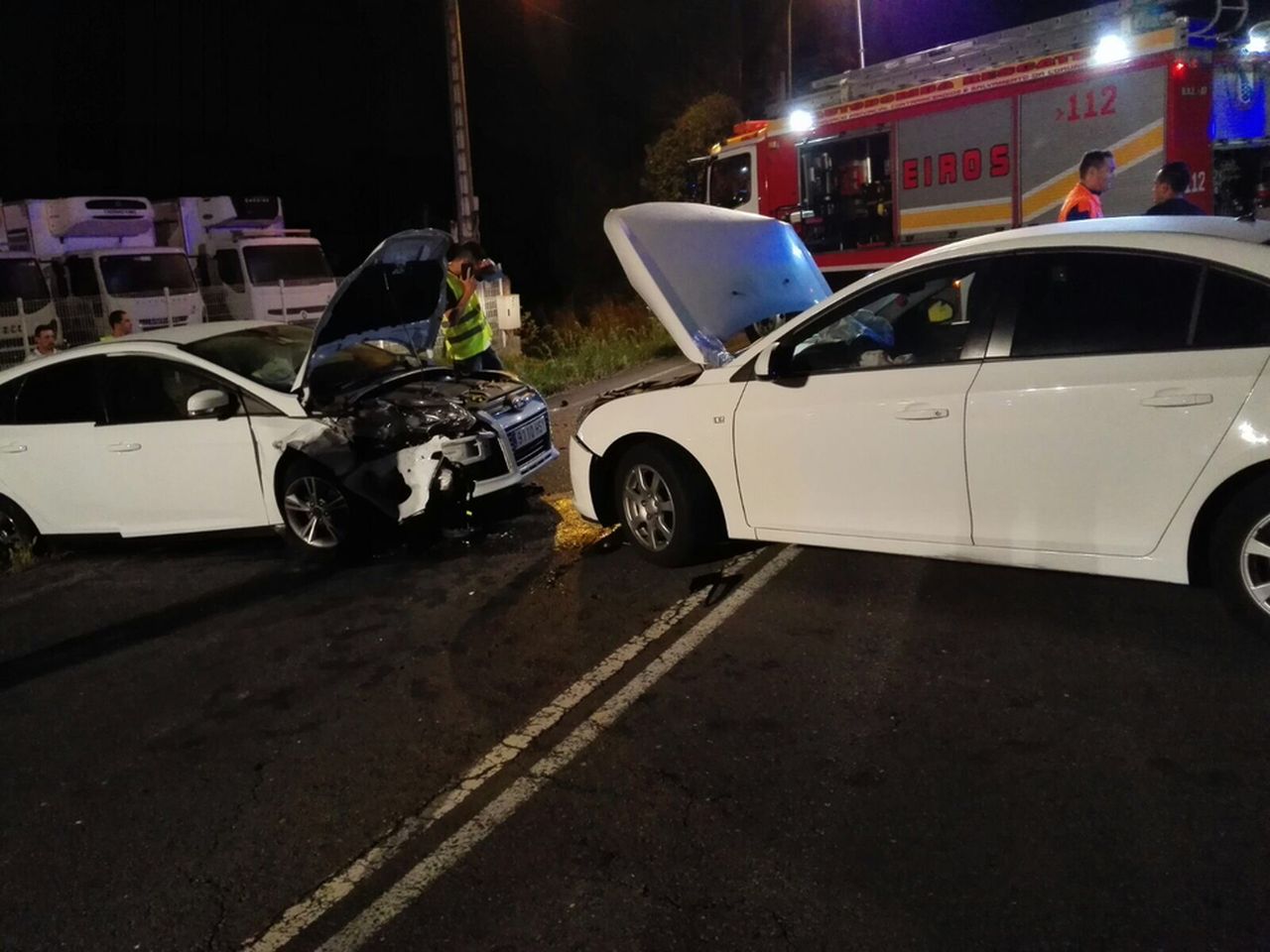 Un conductor ebrio circula en sentido contrario y causa un accidente ...