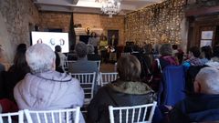 Un momento del Retiro Semente, en el Pazo do Tambre.