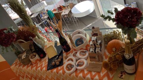 Distintos quesos ganadores de pasadas ediciones de los World cheese Awards