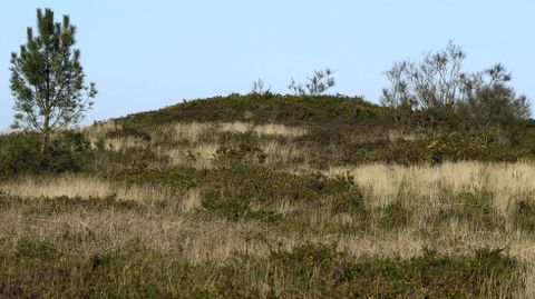 Una de las mmoas del monte de A Mor