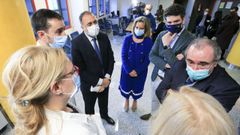 Garc�a Comesa�a desvel� los resultados del programa piloto de cita previa en el centro de salud de Illas Canarias, en Lugo