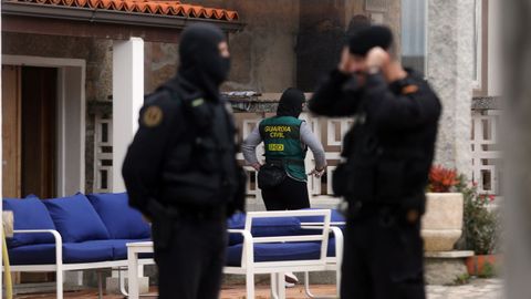 Una de las viviendas inspeccionadas durante el operativo del martes.