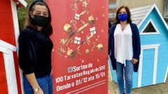 Las concejalas Mari�n Sanmart�n y Cristina Acu�a explicaron la campa�a navide�a del comercio de Mar�n