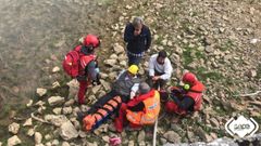 Rescate de un herido