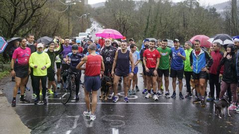 Una subida para estrenar el a�o.La subida a la Costi�a de Canedo celebr� en Ourense su trig�sima edici�n