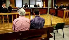 El conductor, durante una sesi�n del juicio que se celebr� en el Juzgado de lo Penal n.� 2 de Vigo
