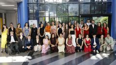 Graduaci�n de los alumnos de los m�sters de Educaci�n y Trabajo Social